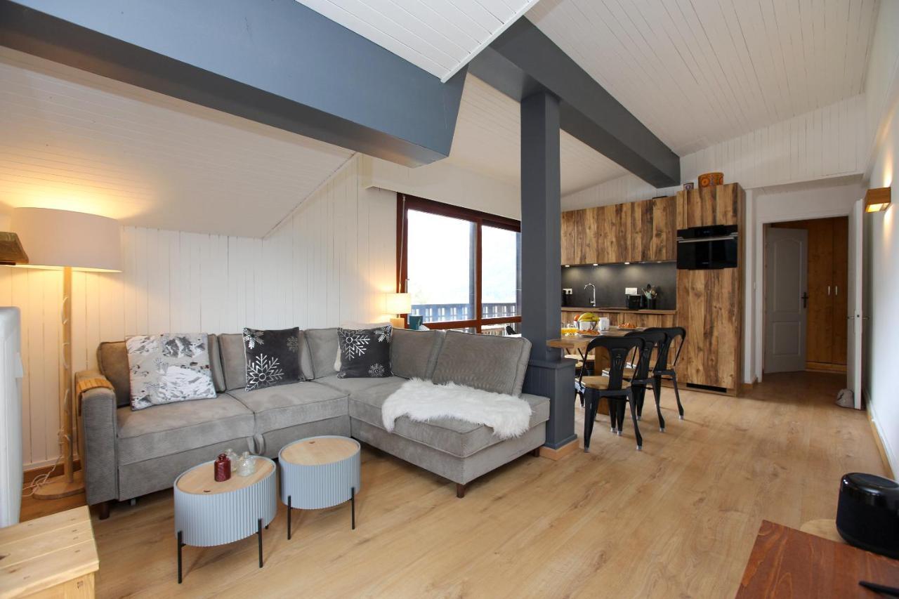 Superbe T3 En Face Du Brevent, Chamonix Apartment Luaran gambar