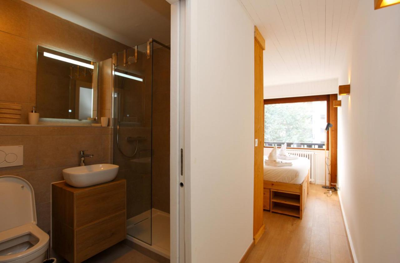 Superbe T3 En Face Du Brevent, Chamonix Apartment Luaran gambar
